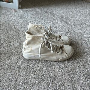 White Canvas Sneakers